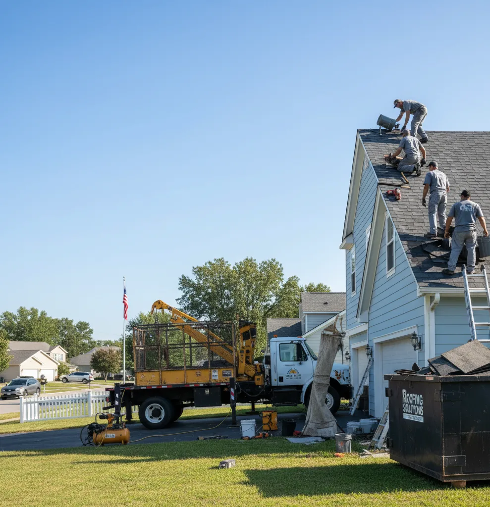 Roof Repair in Frederic
